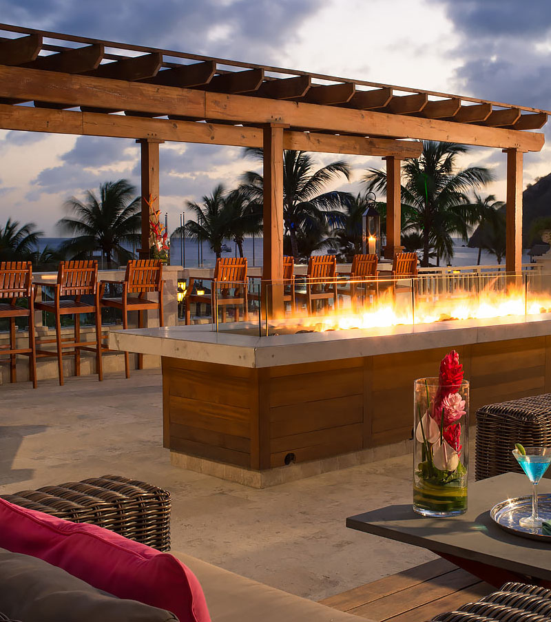outside fire pit The Grill House West San Jose CA